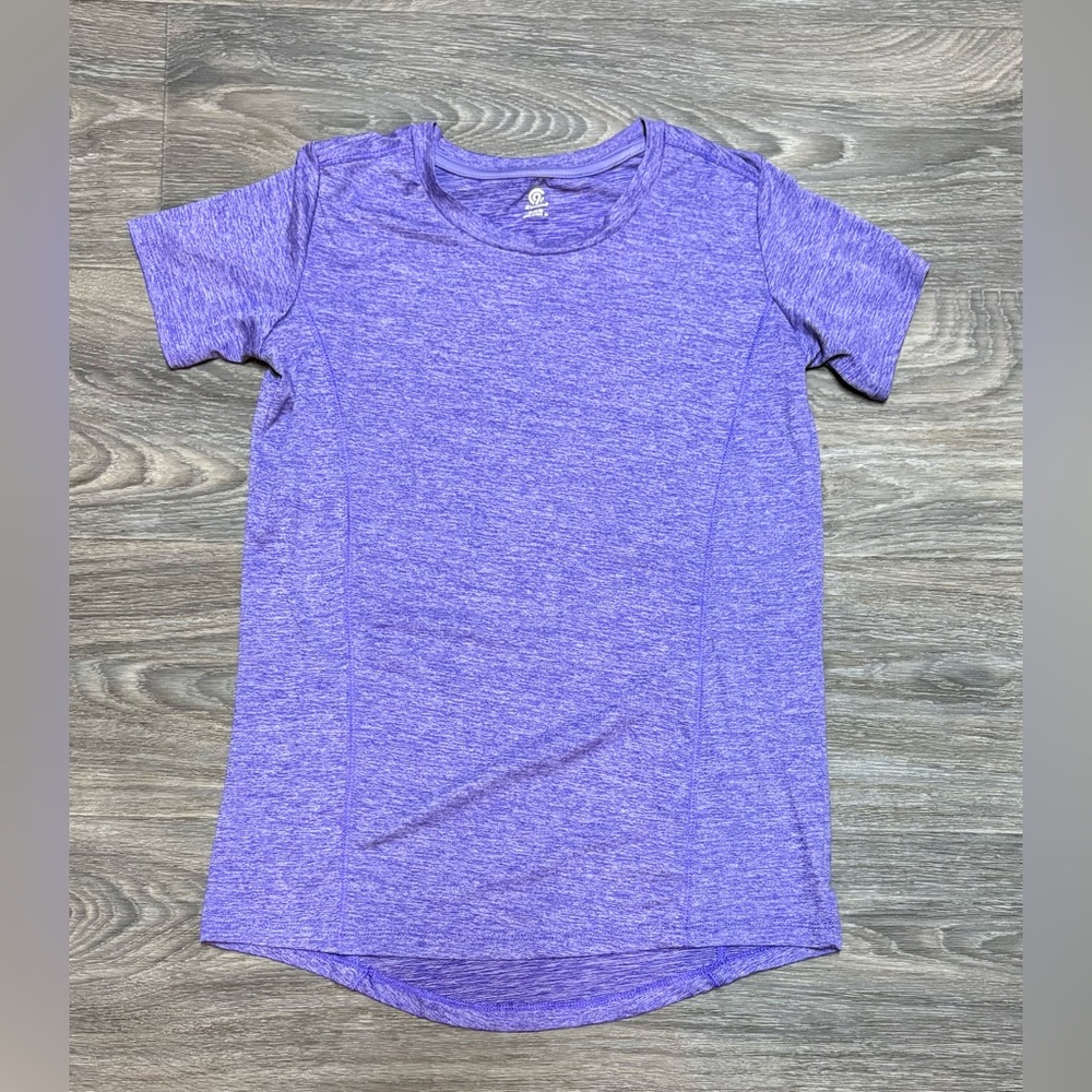 Girls’ XL Soft Purple Athletic T-Shirt